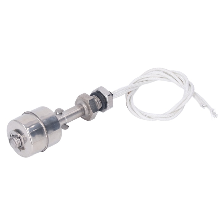 Senzor Comutator Nivel Lichid 10 mm – Oțel Inoxidabil, Apă și Ulei, 0‑220V, 65 mm