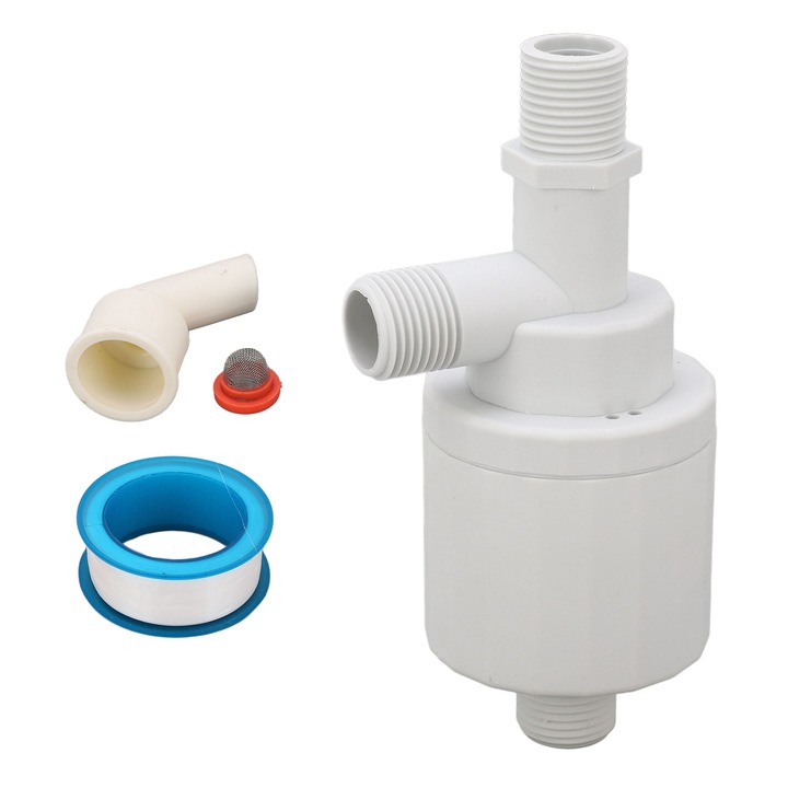 Supapa cu plutitor DN15 1/2 inch, intrare superioara, umplere automata a nivelului apei, supapa cu bila plutitoare pentru piscina