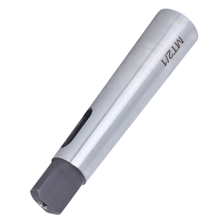 Adaptor conic de reducere MT2 la MT1, Enforose, otel de inalta viteza, rezistenta mare la uzura, dimensiuni mici