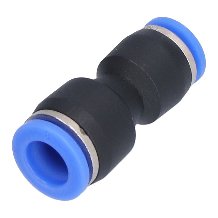 Légvezeték szerelvénykészlet, Jormftte, 50 db-os készlet, rozsdamentes acélból és gyantából, 8 mm és 6 mm, 360 fokban forgatható