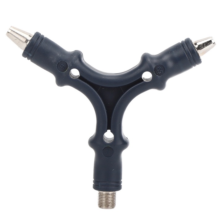 Instrument de extindere a capului F, Enforose, 3 in 1, pentru cablu coaxial, otel cromat, 65g