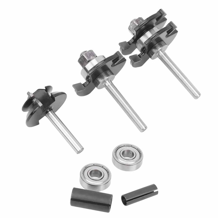 7 bucati 45° freza cu blocare, freza din aliaj dur, burghiu, instrument de taiere, consumabile industriale