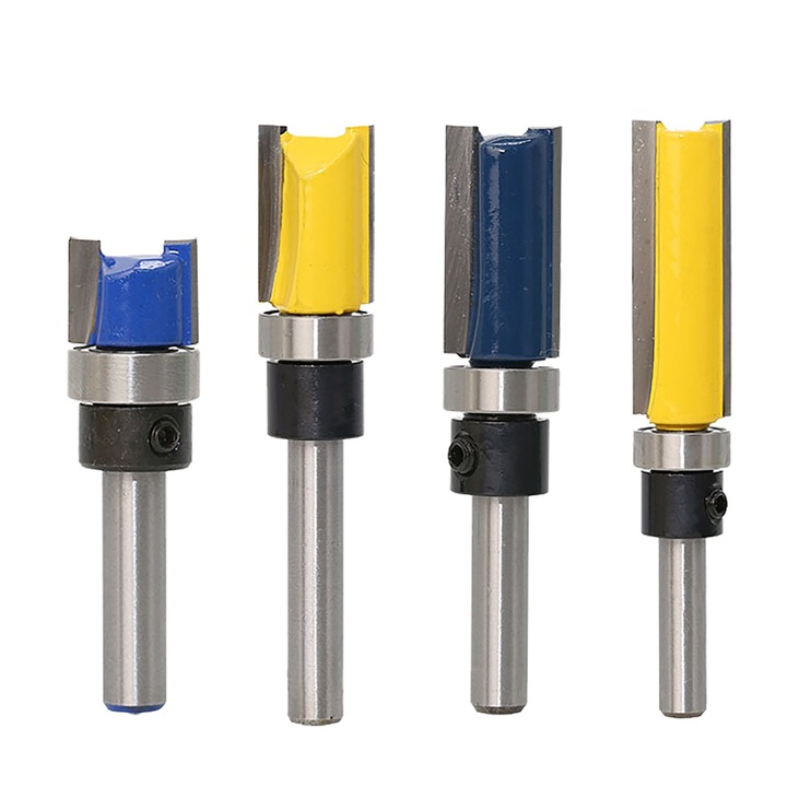 Set de freze pentru lemn, Enforose, 4 dimensiuni, material carbid, 6.35mm