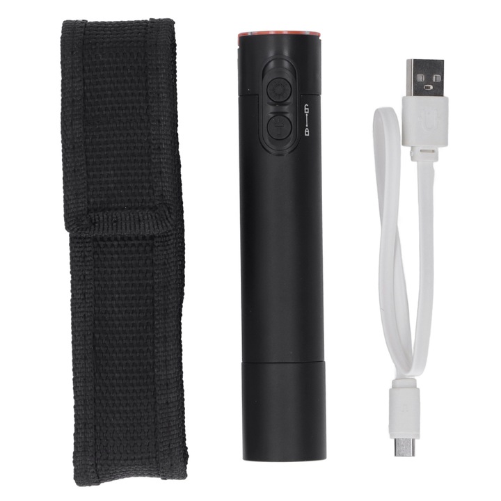 Визуален локатор на неизправности Enforose, USB презареждащ се, 4 LED, 5V, оптичен кабел, пълен комплект