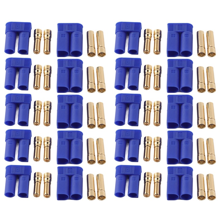 EC5 конектор, CNC високопрецизна технология за обработка, разглобяеми конектори за RC батерии