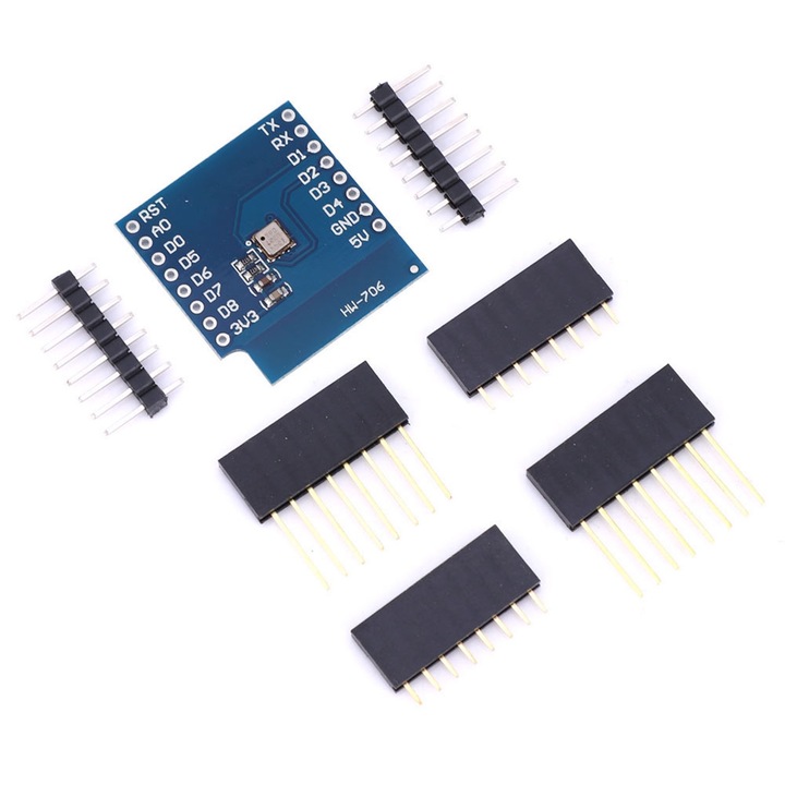 Цифров сензор за температура и барометрично налягане за D1 MINI, Mmgoqqt, 0.03hPa, 3V