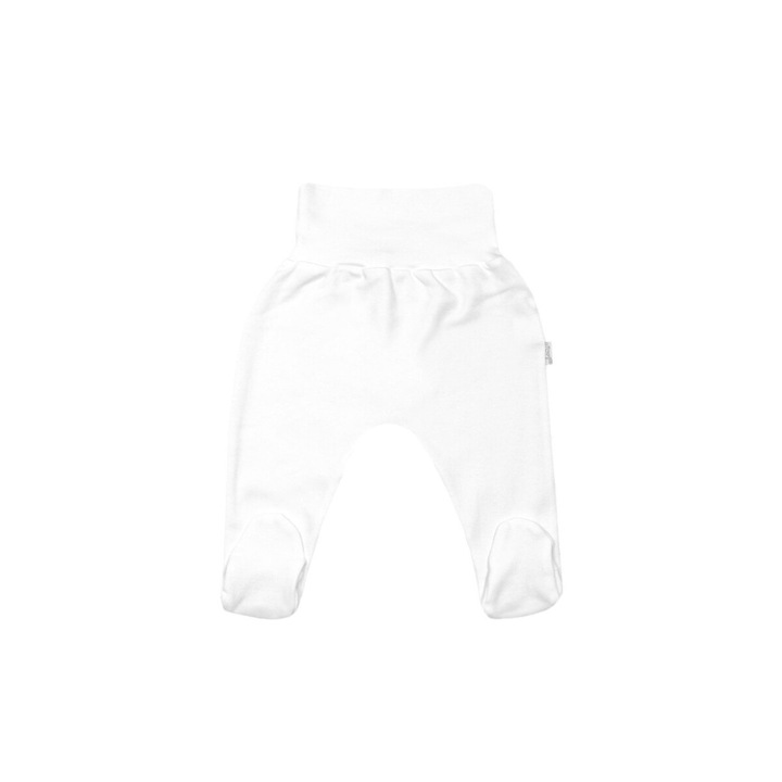 Pantaloni scurti pentru copii, Nicol, Bumbac, Alb