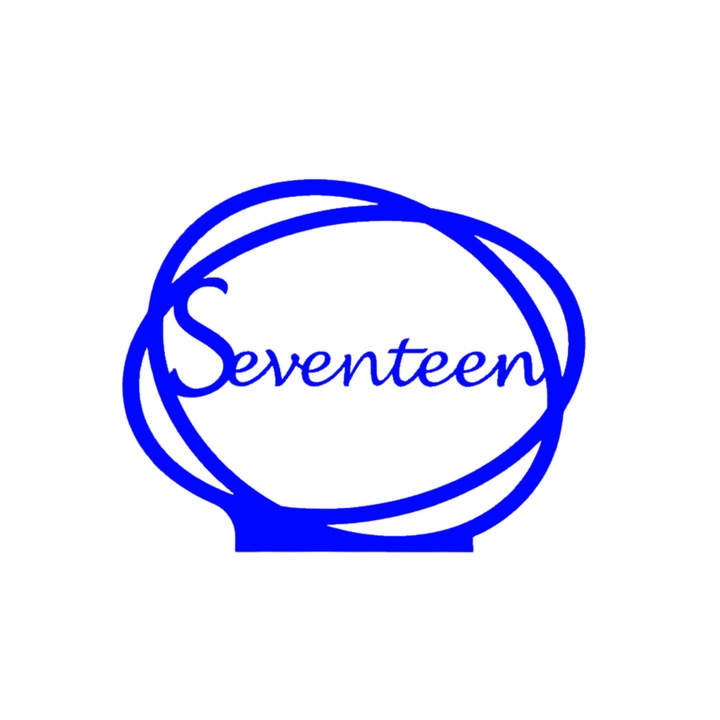 Сватбена украса за маса, "SEVENTEEN", зала за събития, 163 X 202 мм синьо