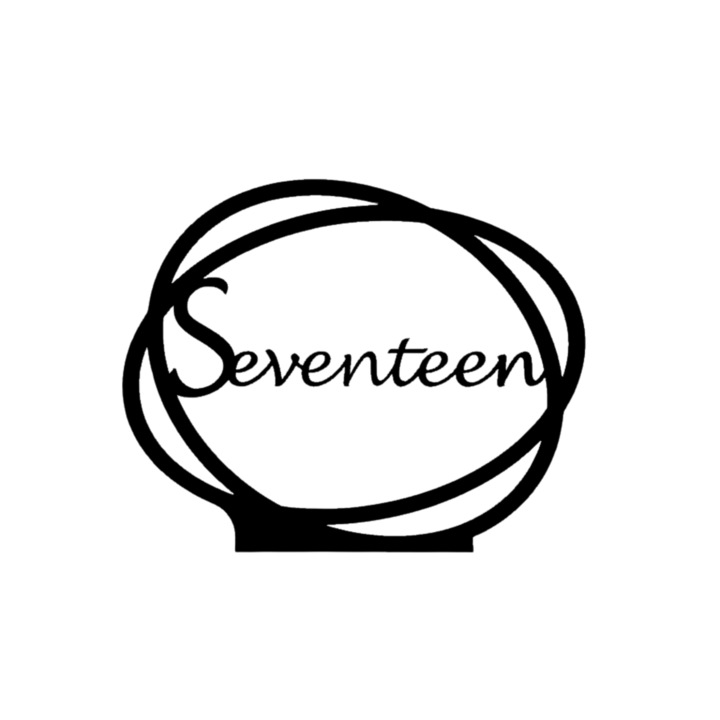 Сватбена украса за маса, "SEVENTEEN", зала за събития, 163 X 202 мм черна