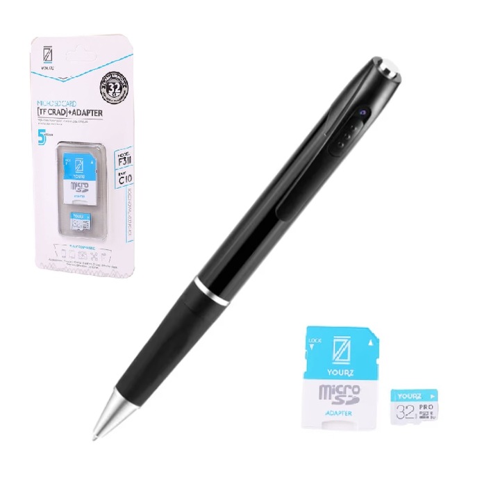 Pix Spy Kamera Full HD Selling Depot, audio-video felvétel, 32 Gb kártya és kártyaolvasó mellékelve