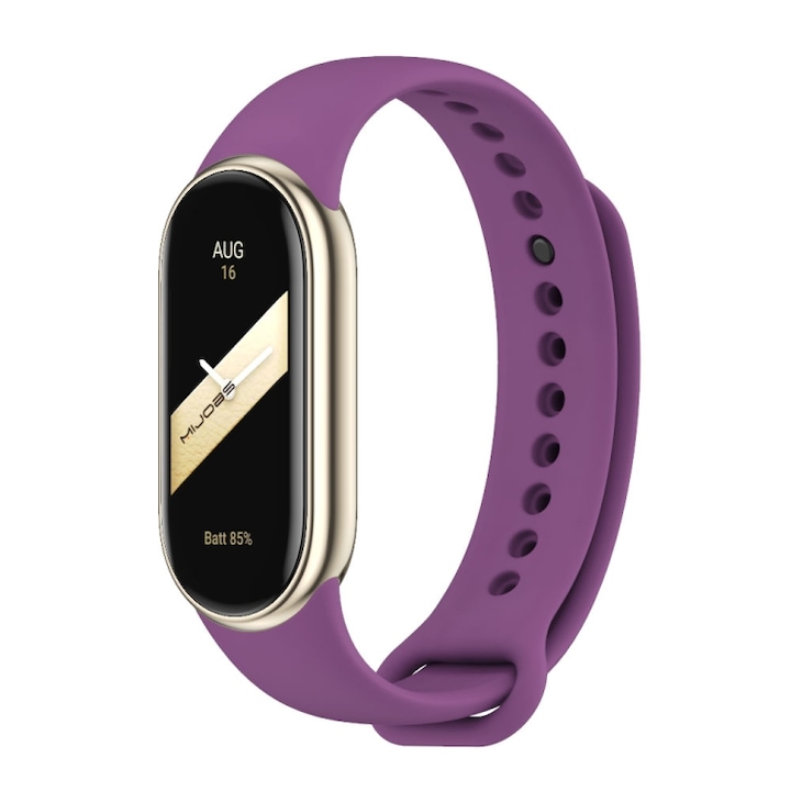 Curea silicon pentru Xiaomi Mi Band 8/9/10, Violet