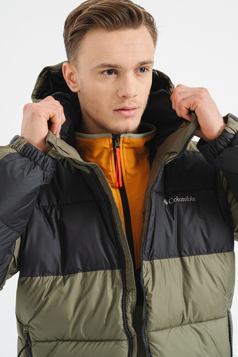 Columbia, Pike Lake™ II kapucnis steppelt télikabát, Fekete/Khaki