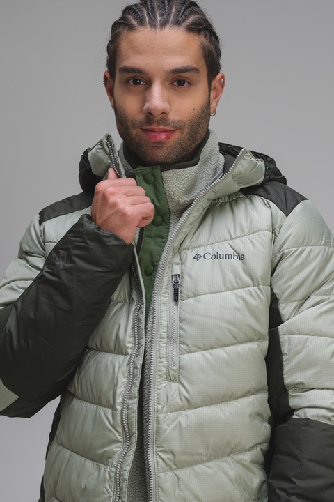 Columbia, Geaca pentru trekking Labyrinth Loop II, Verde inchis/Verde pal