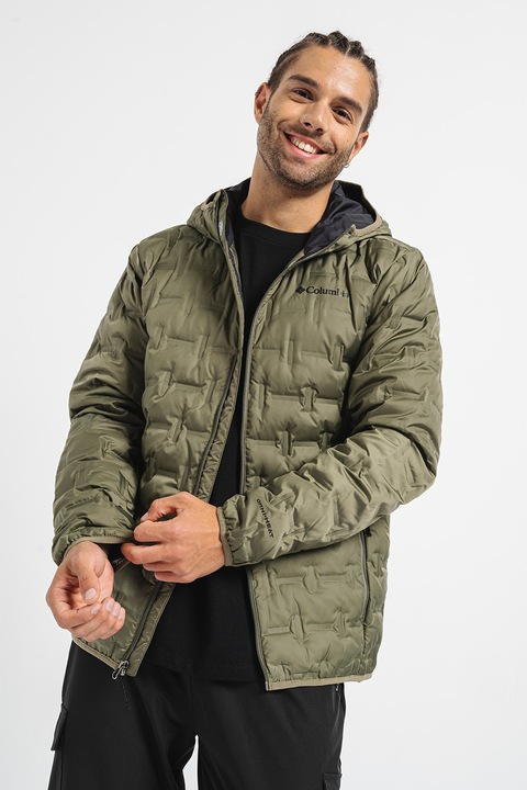 Columbia, Delta Ridge II pihével bélelt télikabát, Tengerzöld