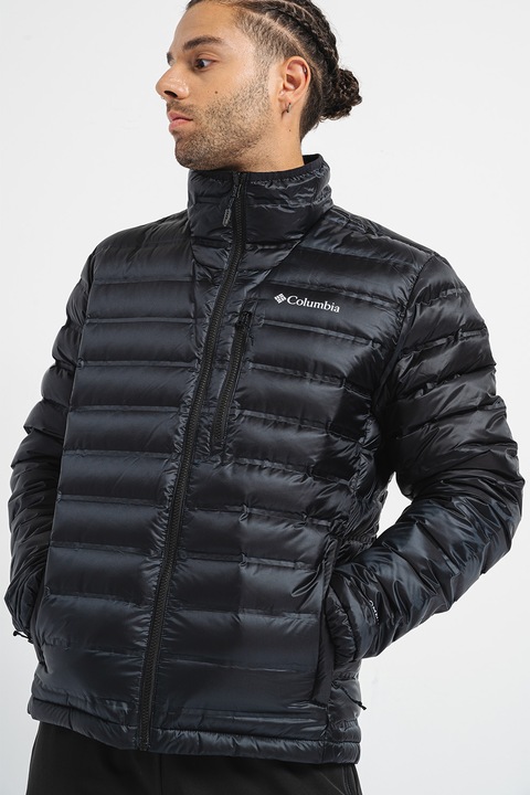 Columbia, Pebble Peak pihével bélelt télikabát, Fekete, 2XL