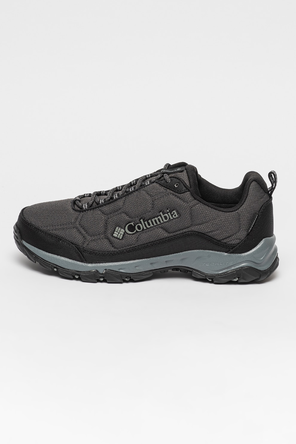 Columbia, Pantofi impermeabili pentru trekking Firecamp III, Negru stins, Gri inchis, 7