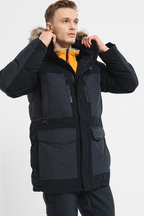 Columbia, Bélelt és steppelt télikabát, Fekete