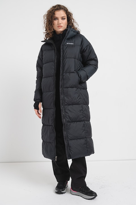 Columbia, Geaca lunga cu vatelina Puffect ||, Negru