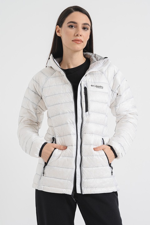 Columbia,Трекинг зимно яке Arctic Crest с вата, Мръснобял