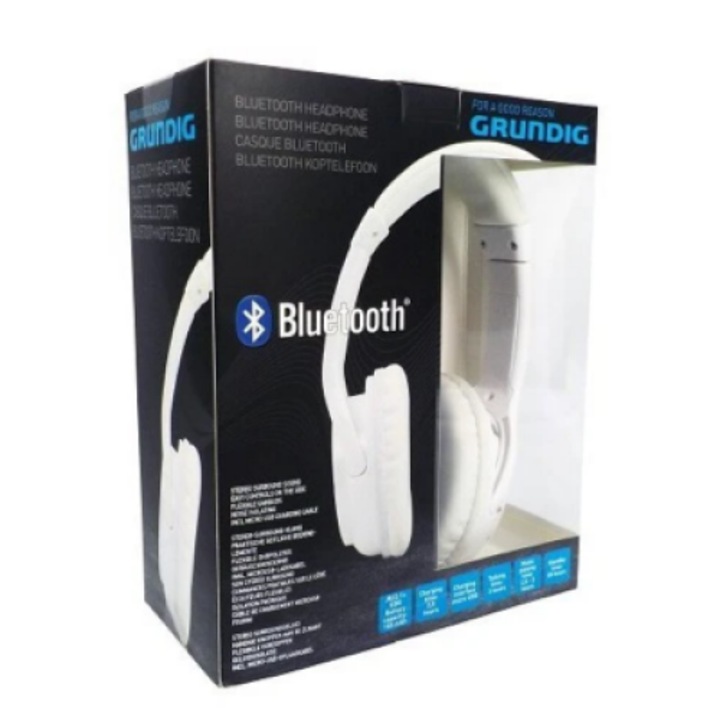 Casti over-ear, Bluetooth cu microfon noise cancelling, Grundig, Albe