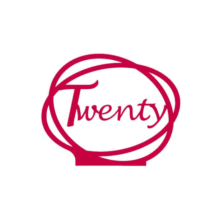 Сватбена украса за маса, "TWENTY", зала за събития, 163 X 202 mm малиново розово