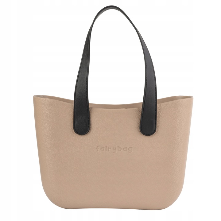 Geanta Fairy Bag Jelly Bag, 2 seturi de manere, 30x40x10cm, bej, din spuma EVA