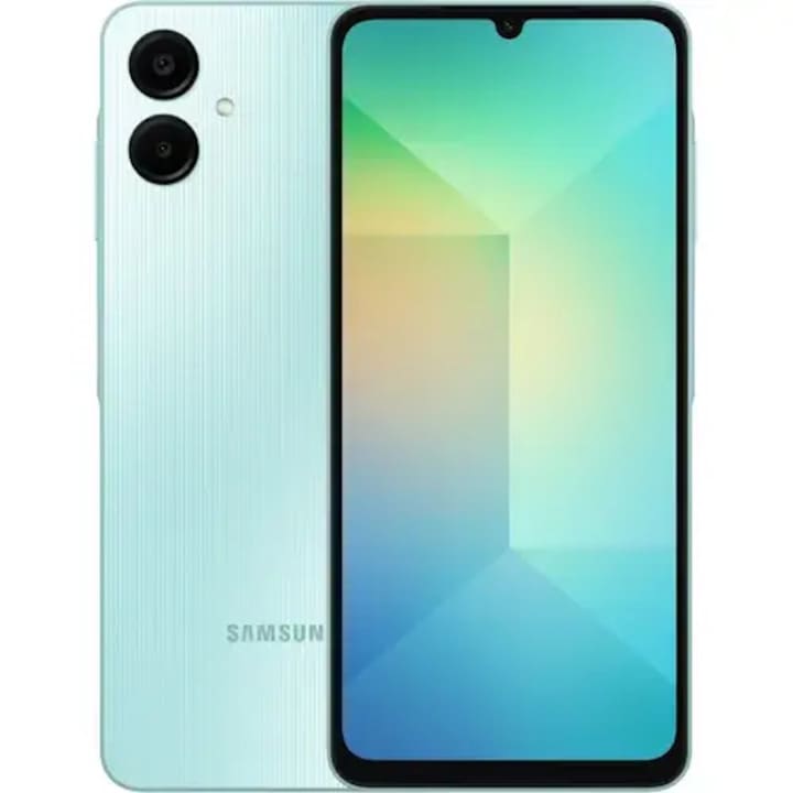 Мобилен телефон Samsung Galaxy A06, 64GB, 4GB RAM, 4G, Светло син