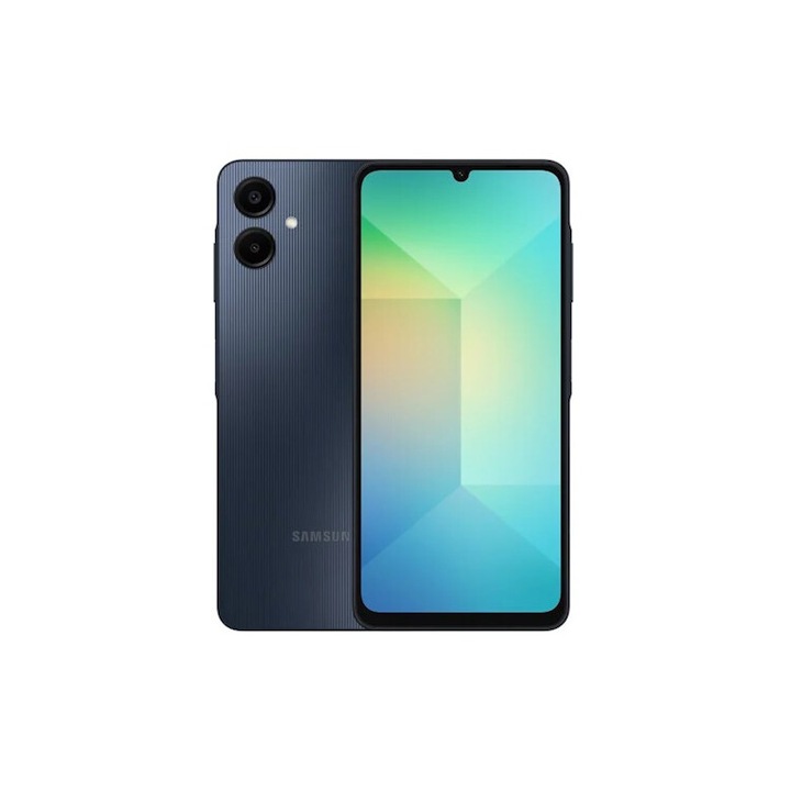 Мобилен телефон Samsung Galaxy A06, 64GB, 4GB RAM, 4G, Черен