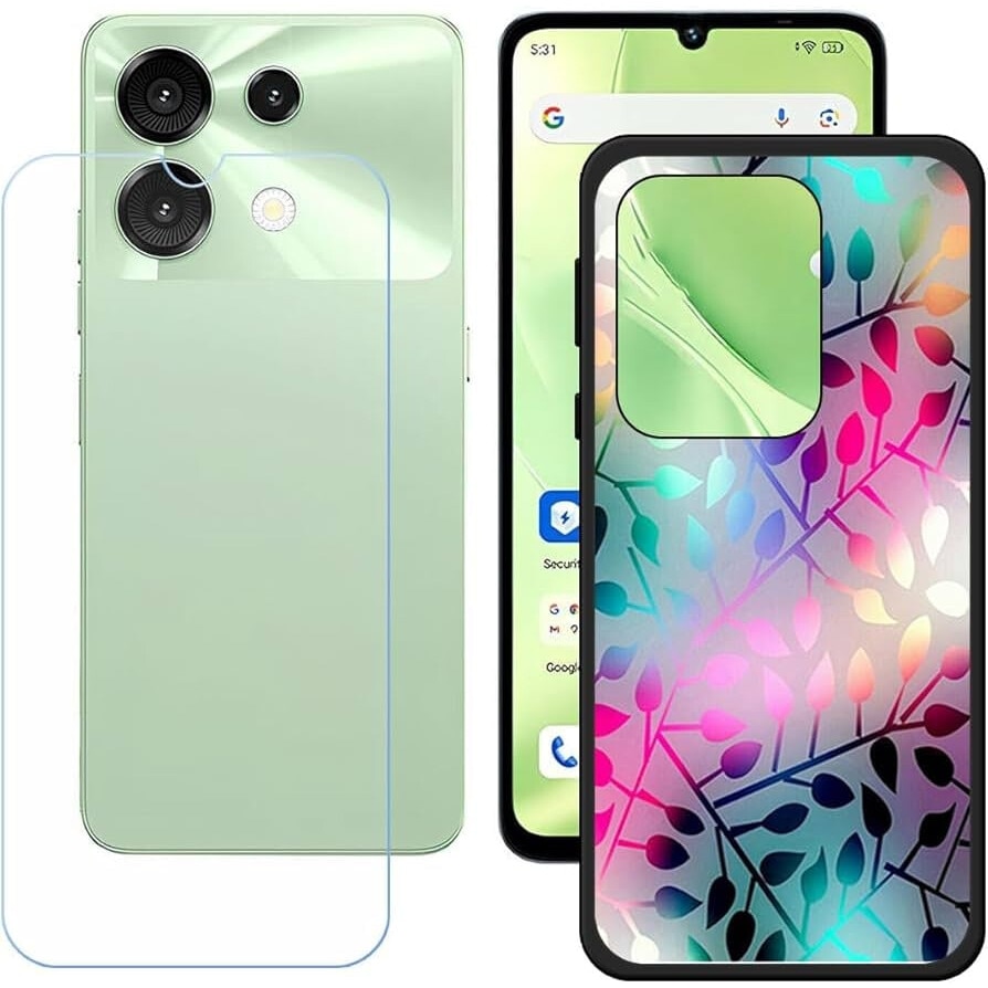 Telefon mobil UMIDIGI G9, Negru, 5G, 6.57" 90Hz, 12GB RAM (6GB + 6GB extensibili), 128GB ROM, Android 14, 50MP Ultra-Clear Triple Camera, 5000mAh, Dual SIM