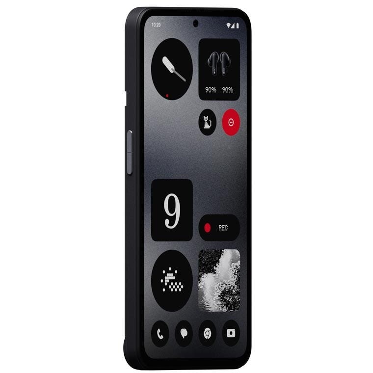 cmf Phone 1 ブラック Telefon mobil CMF Phone 1 by Nothing, Dual Sim, 8GB RAM, 256GB, 5G