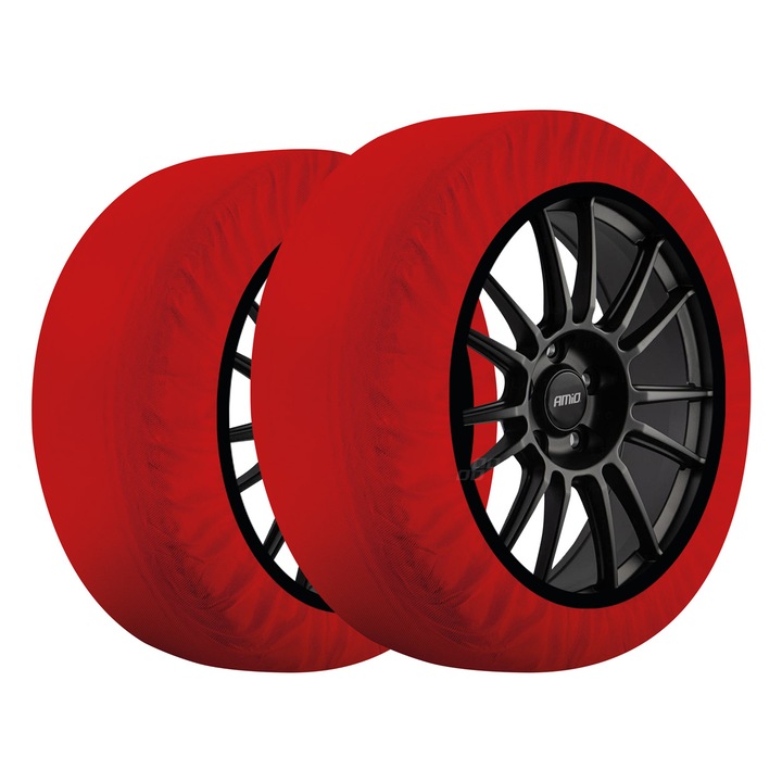 Set 2 buc Amio lanturi pentru zapada textile XXL