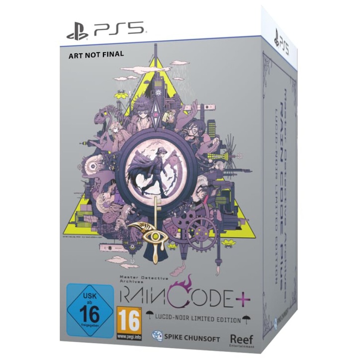 Master Detective Archives Rain Code Limited Edition Playstation 5 Játékszoftver