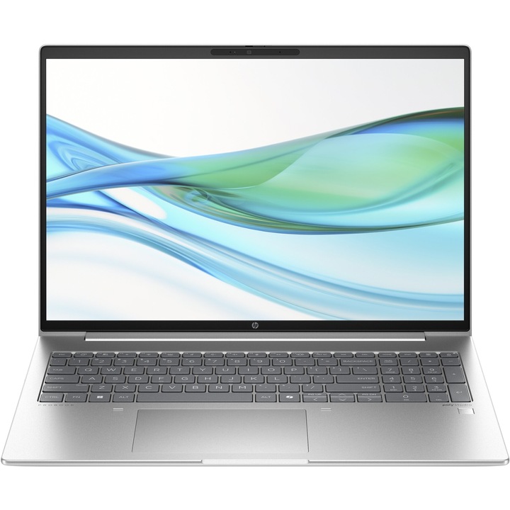 Лаптоп HP ProBook 460 G11 с Intel Core Ultra 5 125U (1.3/4.3GHz, 12M), 32 GB, 512GB M.2 NVMe SSD, Intel Arc 4 Core, Free DOS, Сребрист