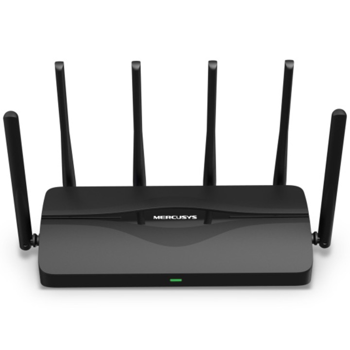 Безжичен рутер Mercusys MR47BE, BE9300, Tri-Band, Wi-Fi 7, MLO, 4 порта 2.5Gbps, EasyMesh съвместим