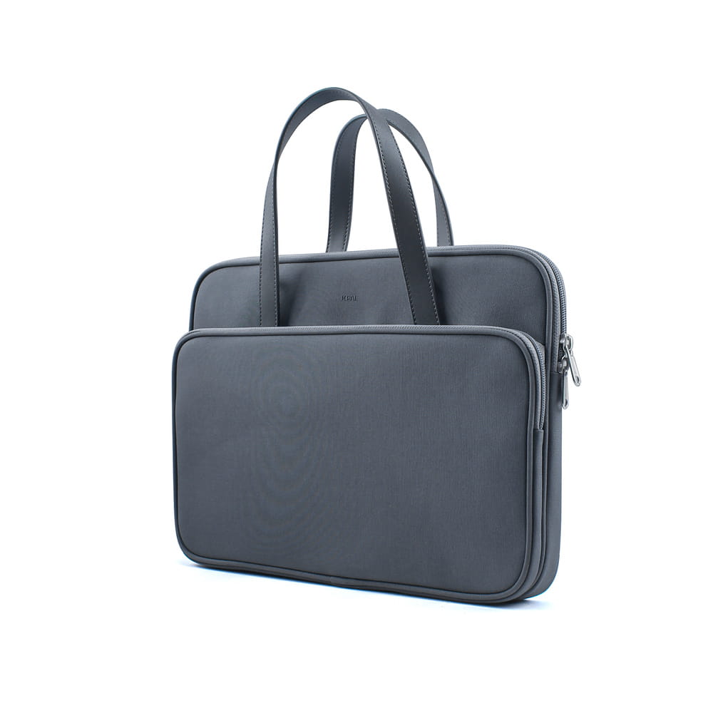 Geanta laptop JCPAL Milan, 15/16", impermeabila, cu curea detasabila, culoare stone