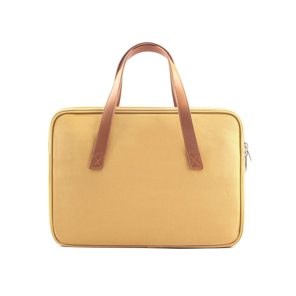 Geanta laptop JCPAL Milan, 15/16", culoare sand, cu curea detasabila si impermeabila