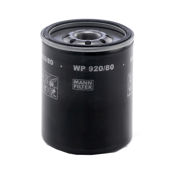 Filtru ulei Mann pentru Isuzu Trooper I, II, Mazda 626 III, IV, Mitsubishi Galant VIII, Space Wagen, Opel Campo, Frontera A si Suzuki Vitara, Grand Vitara