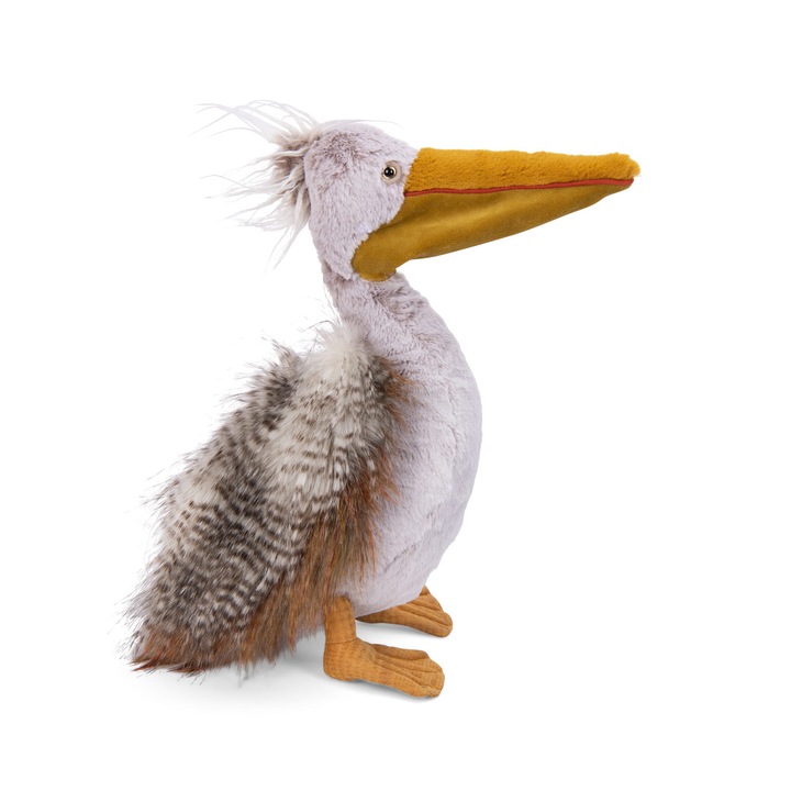 Плюшена играчка Moulin Roty, +1 година, пеликан, 39 см