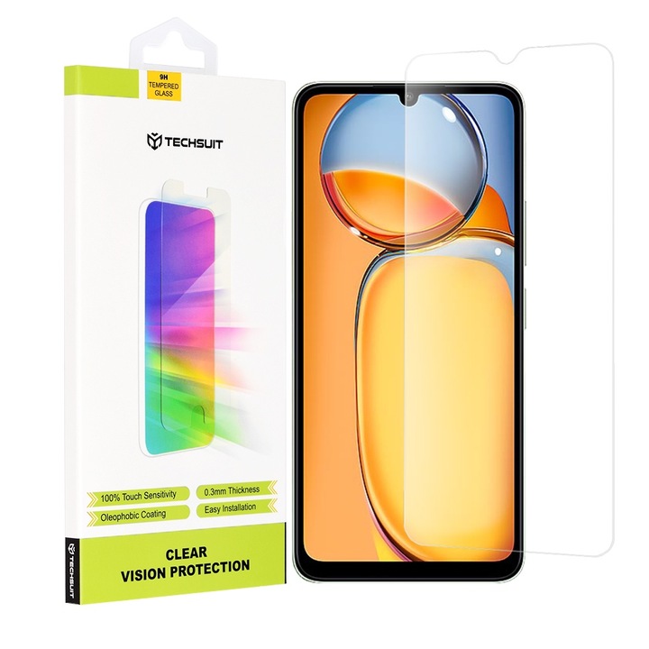 Üvegvédő fixGuard Xenon Armor Glass Xiaomi Redmi 13C 4G / 13C 5G / Poco M6 / C65-höz - Átlátszó