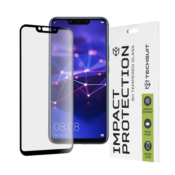 Üvegvédő fixGuard Armor Impact, Full Glue Glass for Huawei Mate 20 Lite / Nova 3 / Nova 3i / P Smart Plus - fekete
