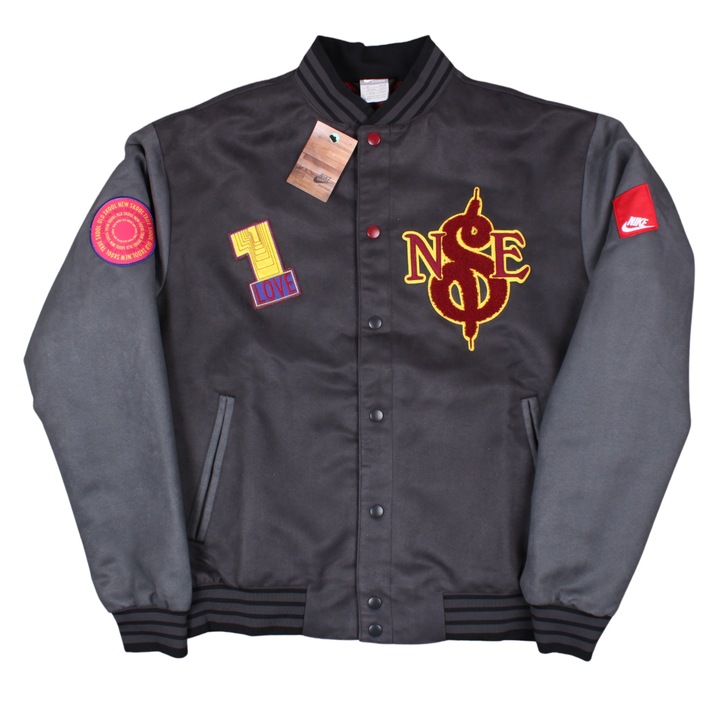 Geaca barbati, Nike, Poliester, Negru, M