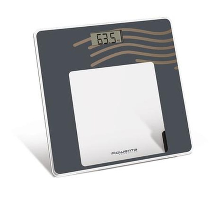 Везна ROWENTA, BS1330V0, BATHROOM SCALES ESSE, Закалено стъкло, Сив