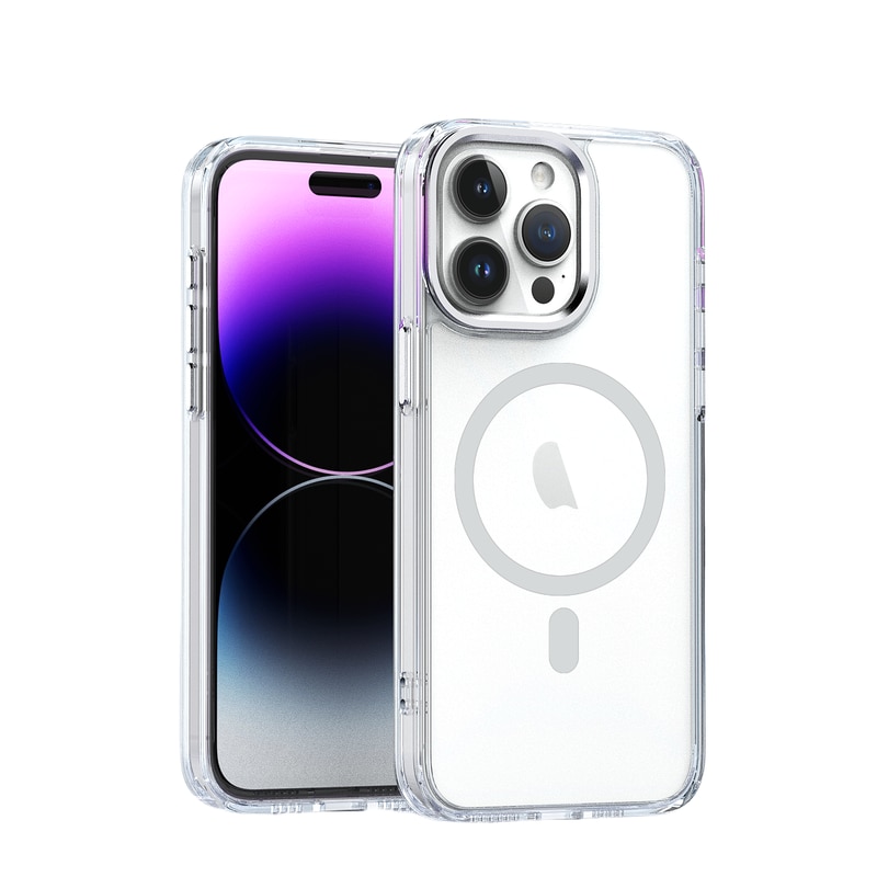Husa de Protectie, MagSafe, Compatibil iPhone 16PRO MAX, impermeabil, Antizgarieturi, Anticadere, Anti-coliziune pe patru laturi si absorbtie a socurilor, Grosime 1, 5 mm, transparen