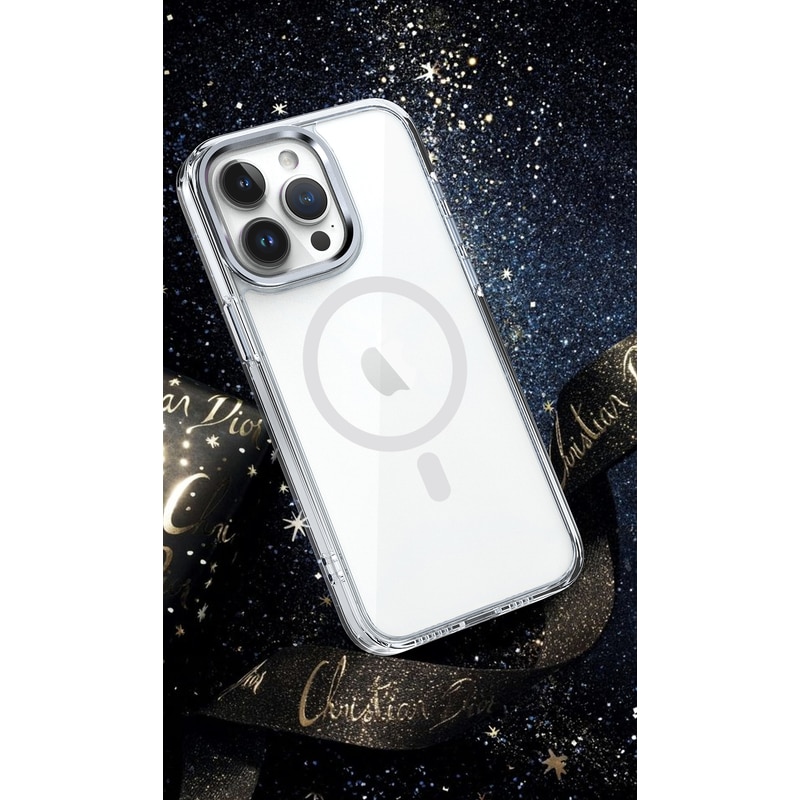 Husa de Protectie, MagSafe, Compatibil iPhone 16PRO MAX, impermeabil, Antizgarieturi, Anticadere, Anti-coliziune pe patru laturi si absorbtie a socurilor, Grosime 1, 5 mm, transparen