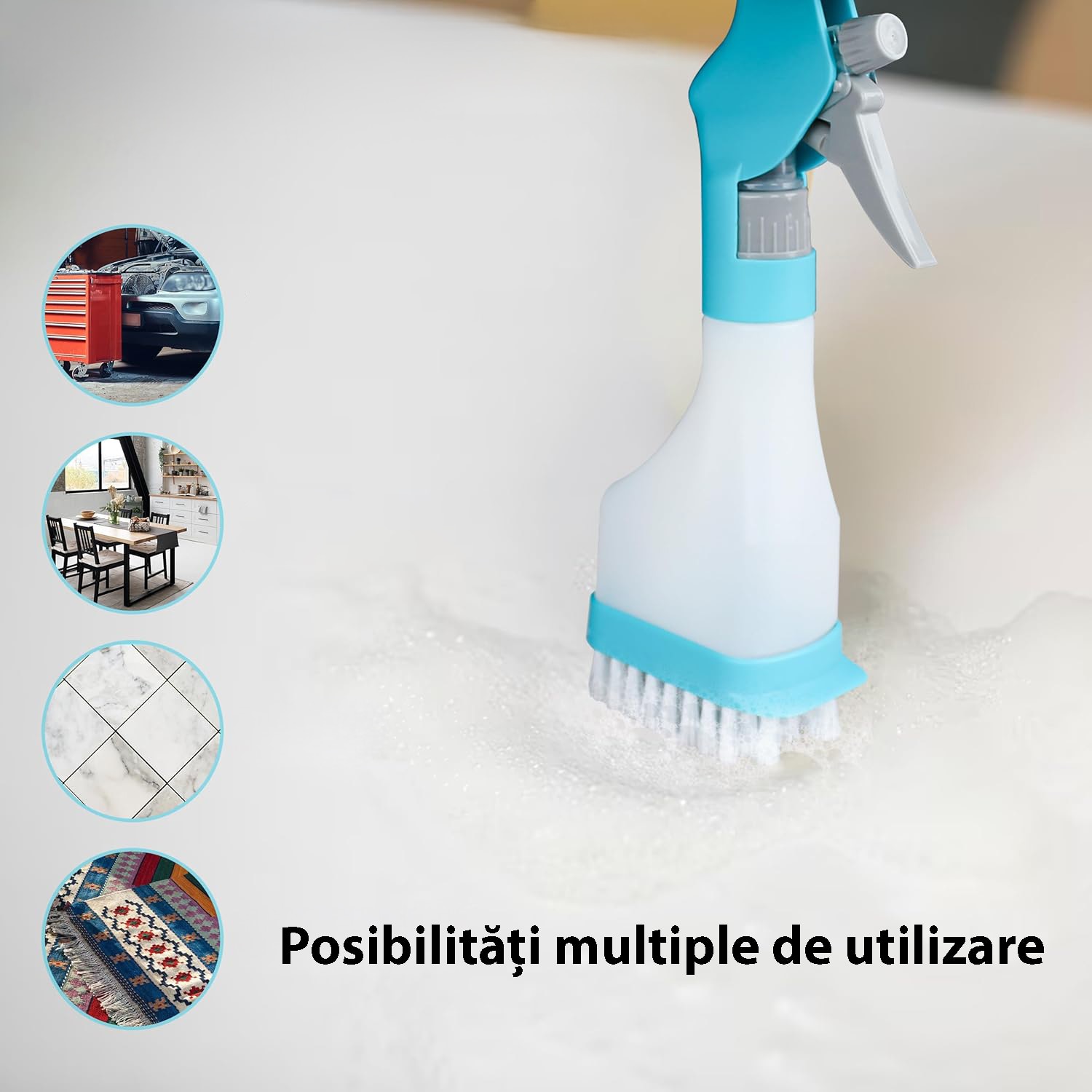 Stergator de Geamuri, Miraza, 4 in 1, Racleta, Perie de Curatare ...