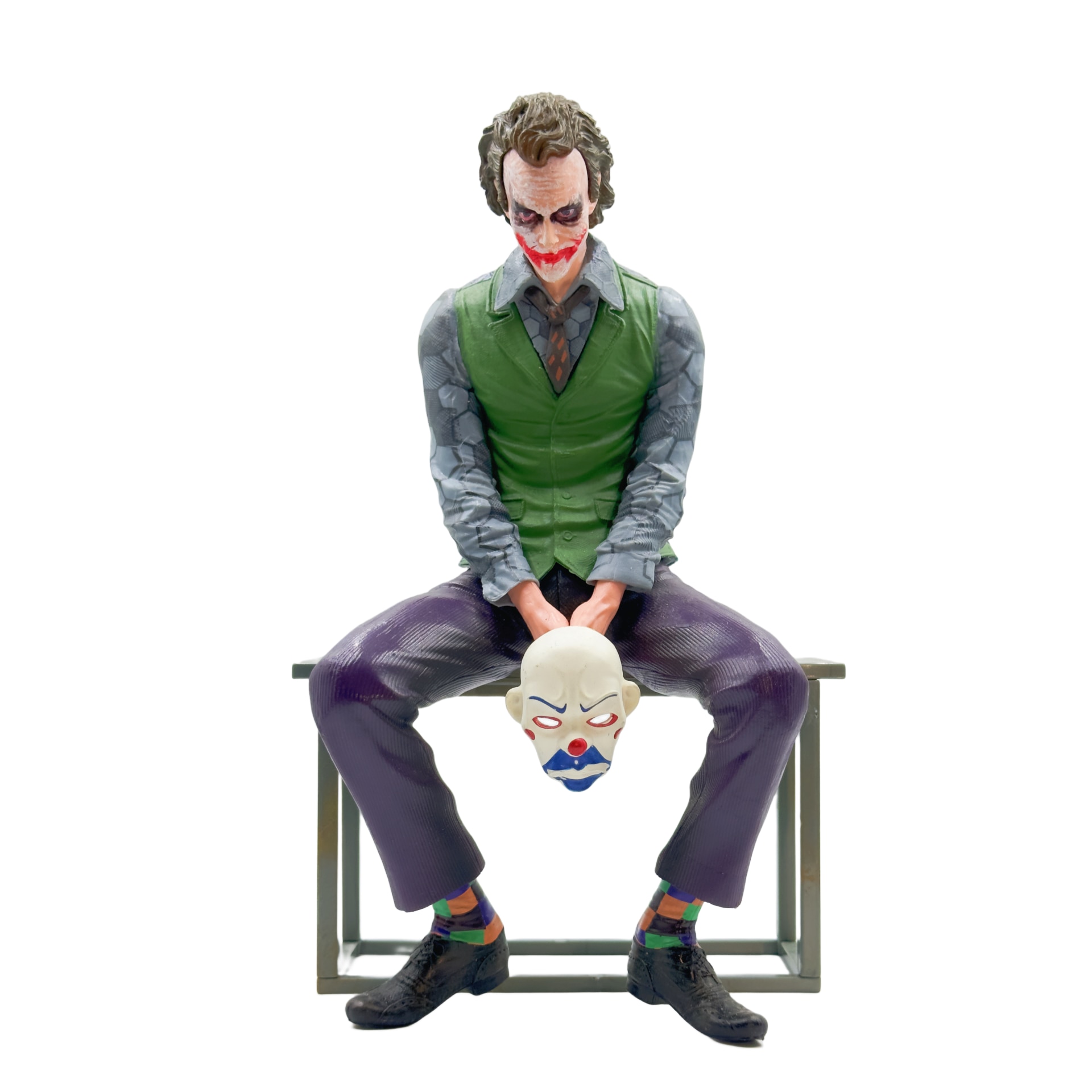 Figurina The Joker, Joker Heath Ledger, dark knight, PVC, Comun