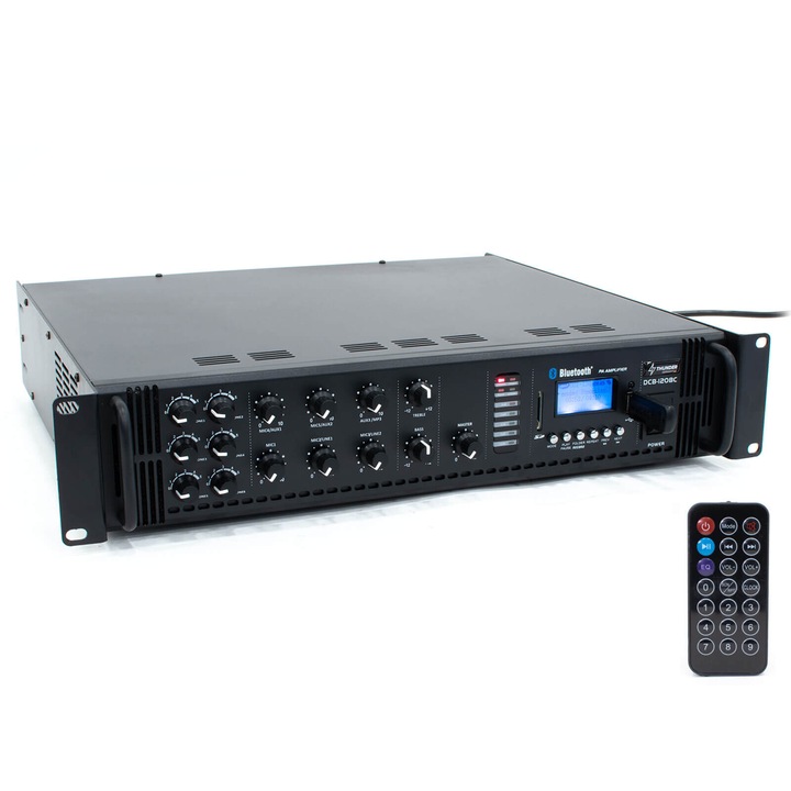 Aplificator, Thunder, 100V 6 canale/6 zone (120W) + Bluetooth