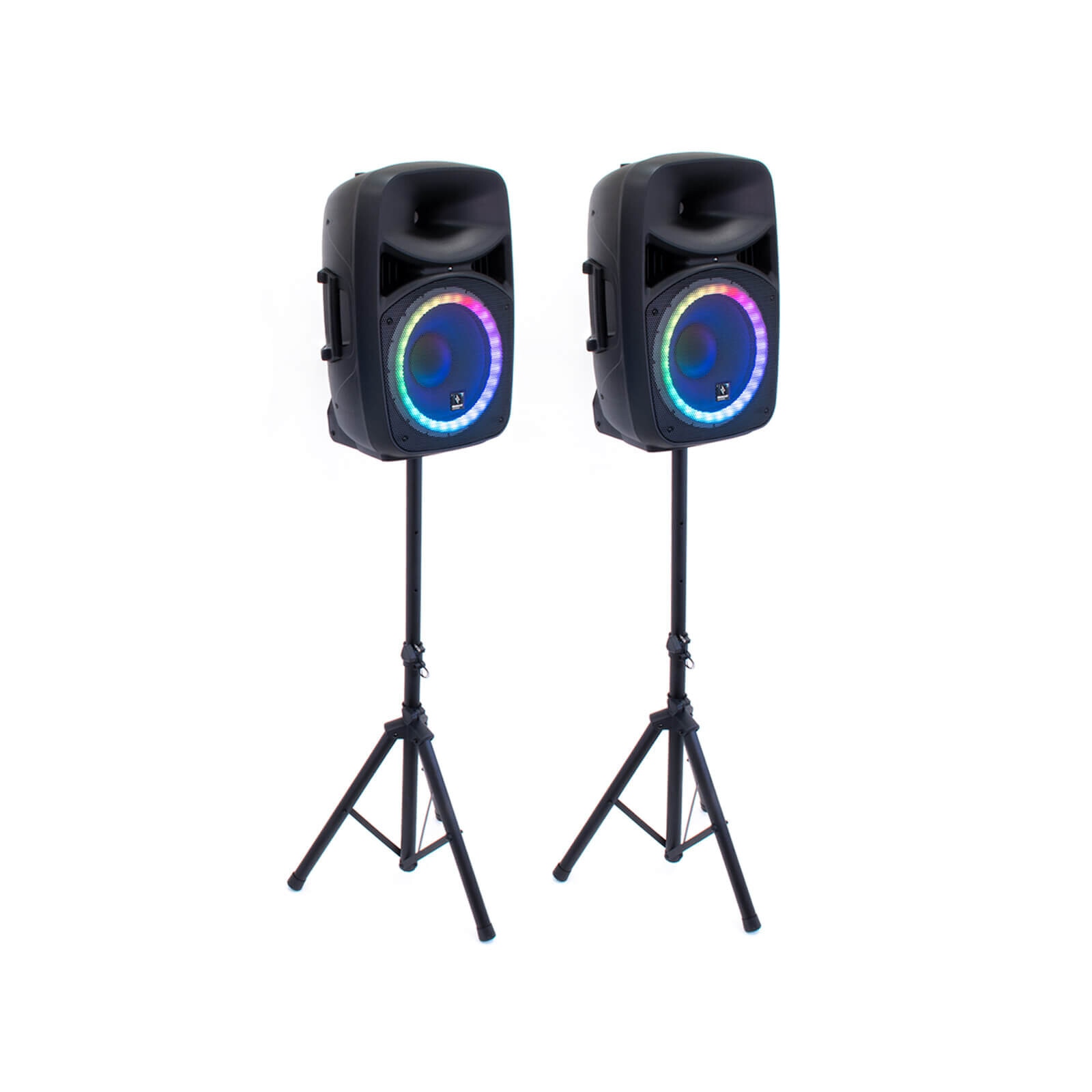 Set boxe active, Thunder, TMX-12 SET 500/1000W, 12″, MP3 + Bluetooth + FM