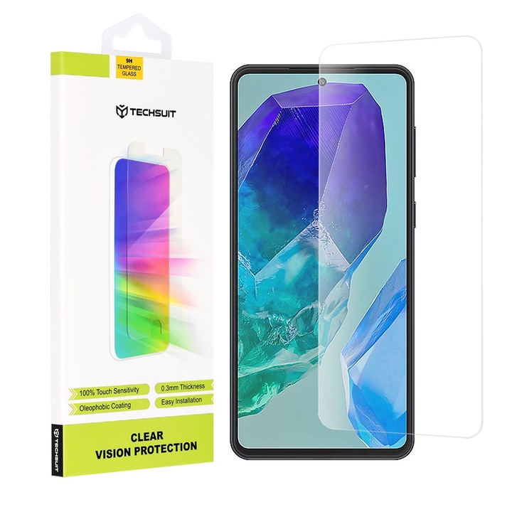 Стъклен Протектор fixGuard Xenon Armor Glass за Samsung Galaxy M55 - Transparent