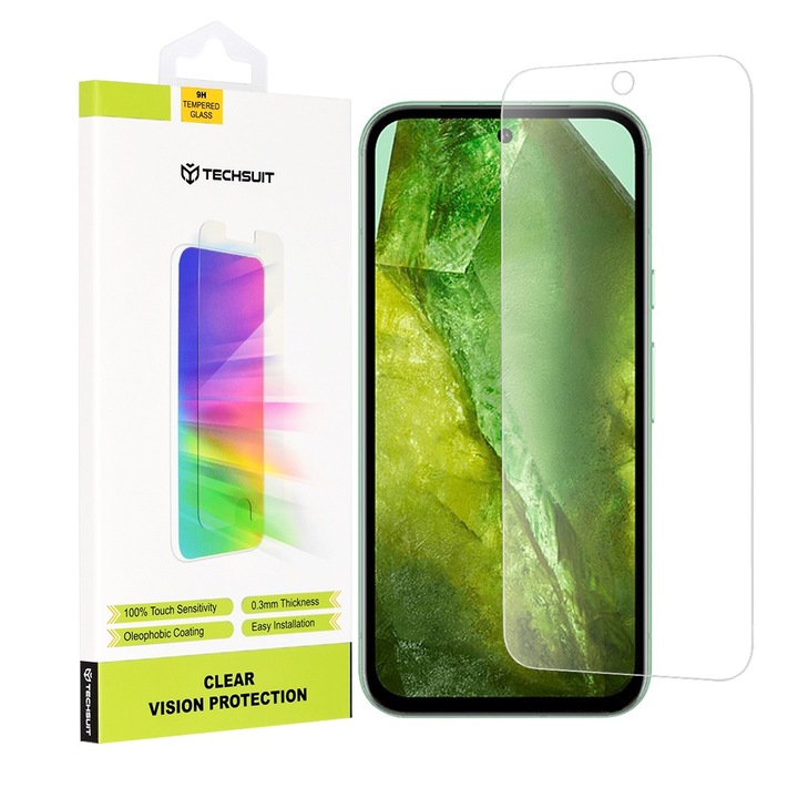 Стъклен Протектор fixGuard Xenon Armor Glass за Google Pixel 8a - Transparent